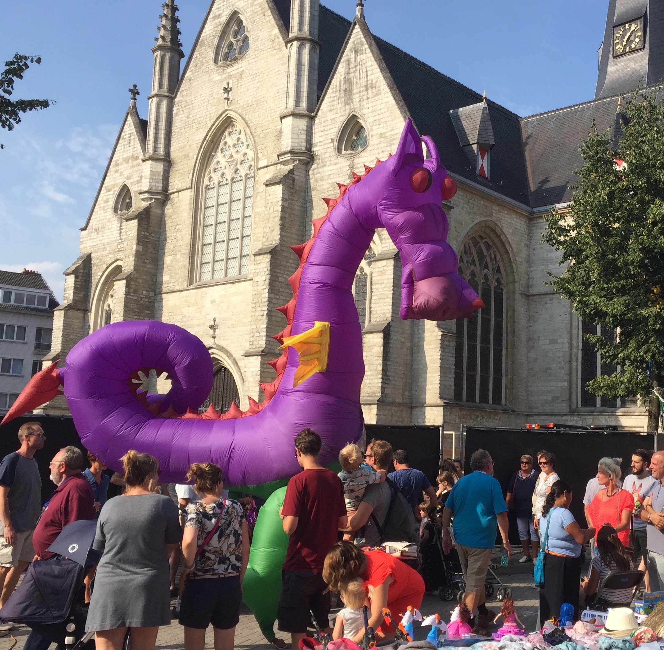 Dragon on Stilts and Zumba