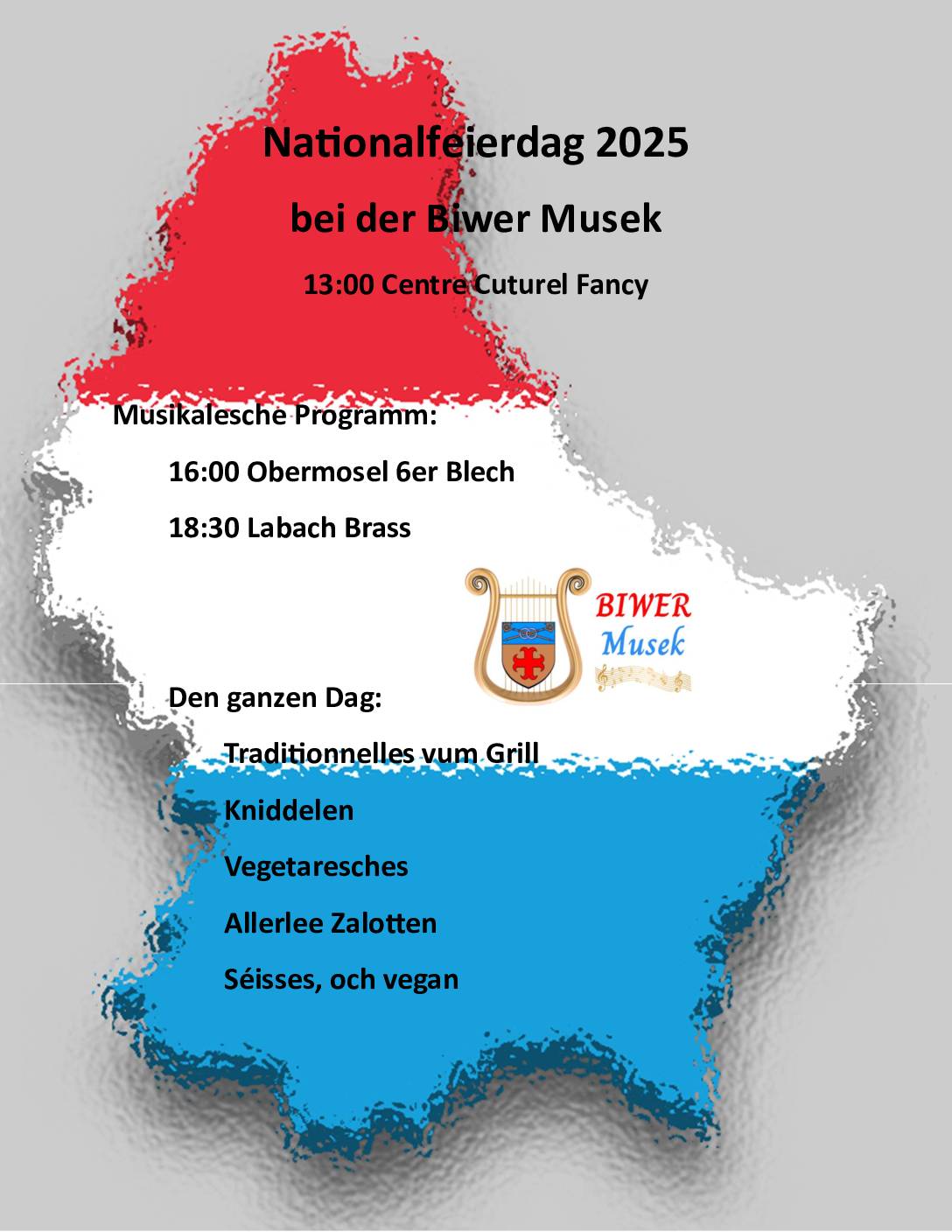 Fête nationale au Biwer Music Festival
