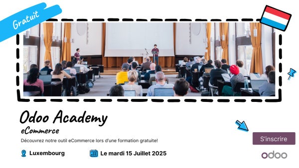 Odoo Academy eCommerce - Luxembourg