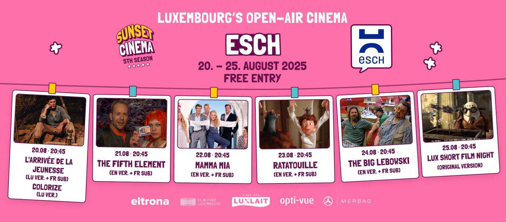 Sunset Cinema 2025: Esch