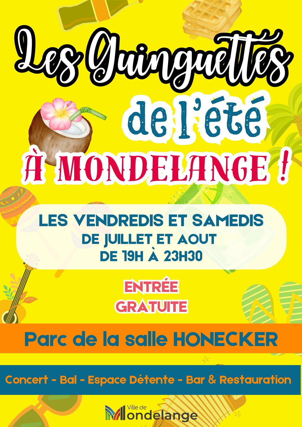Ouverture des Guinguettes 2025