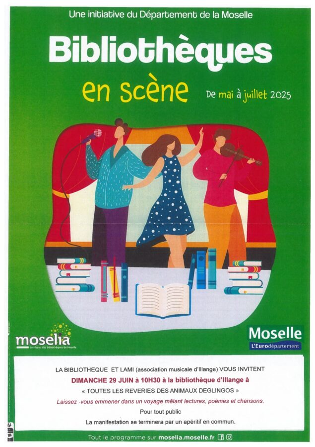 Bibliothèque en scène
