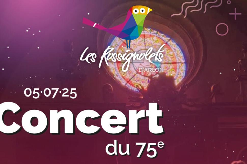 Concert | 75 years "Les Rossignolets d'Arlon"