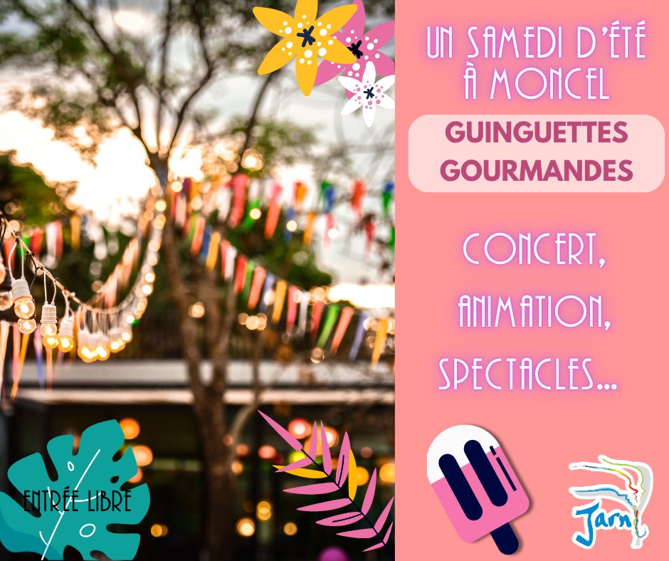 Un samedi d'été à Moncel