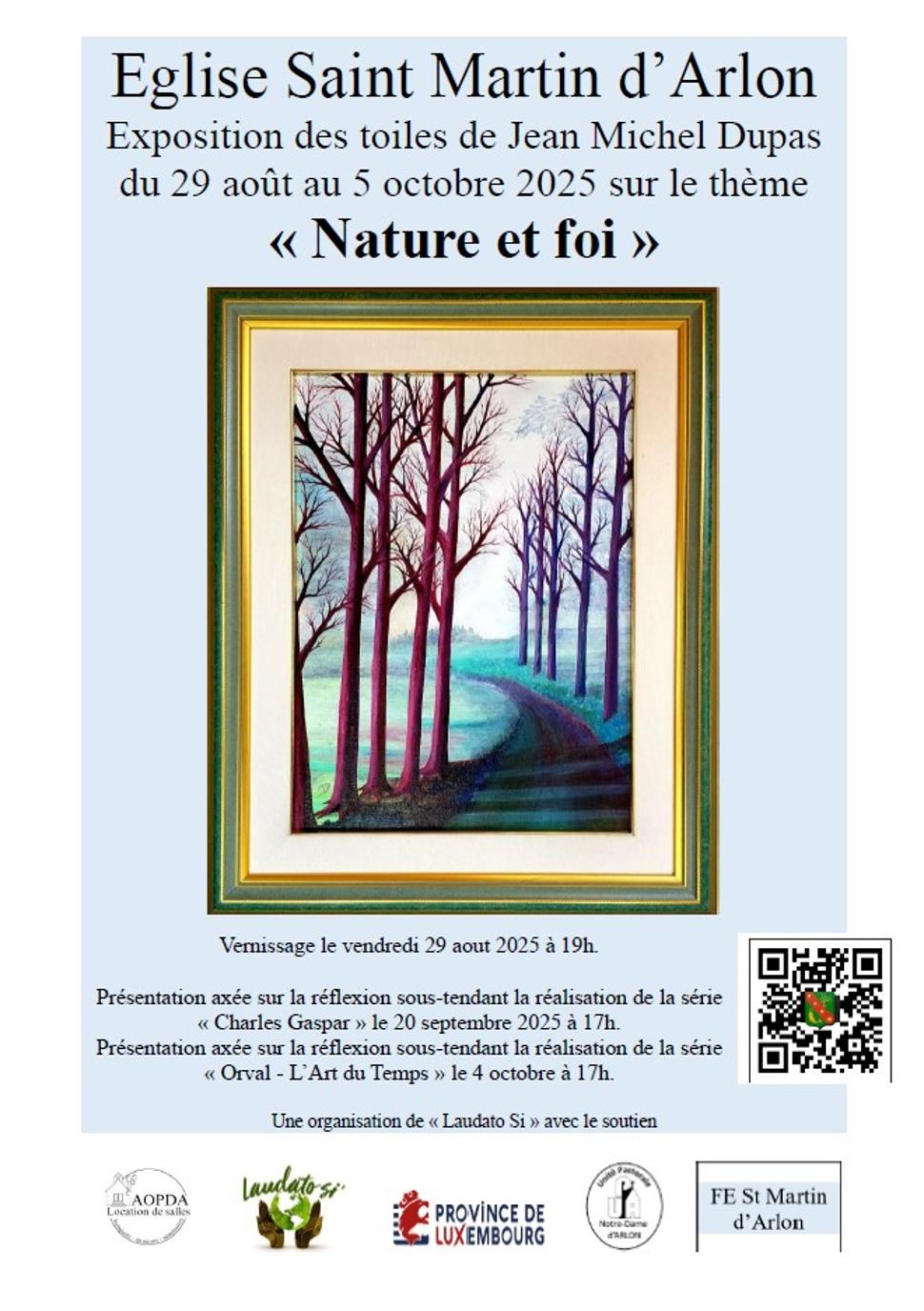 Exhibition - Paintings "Nature and Faith"