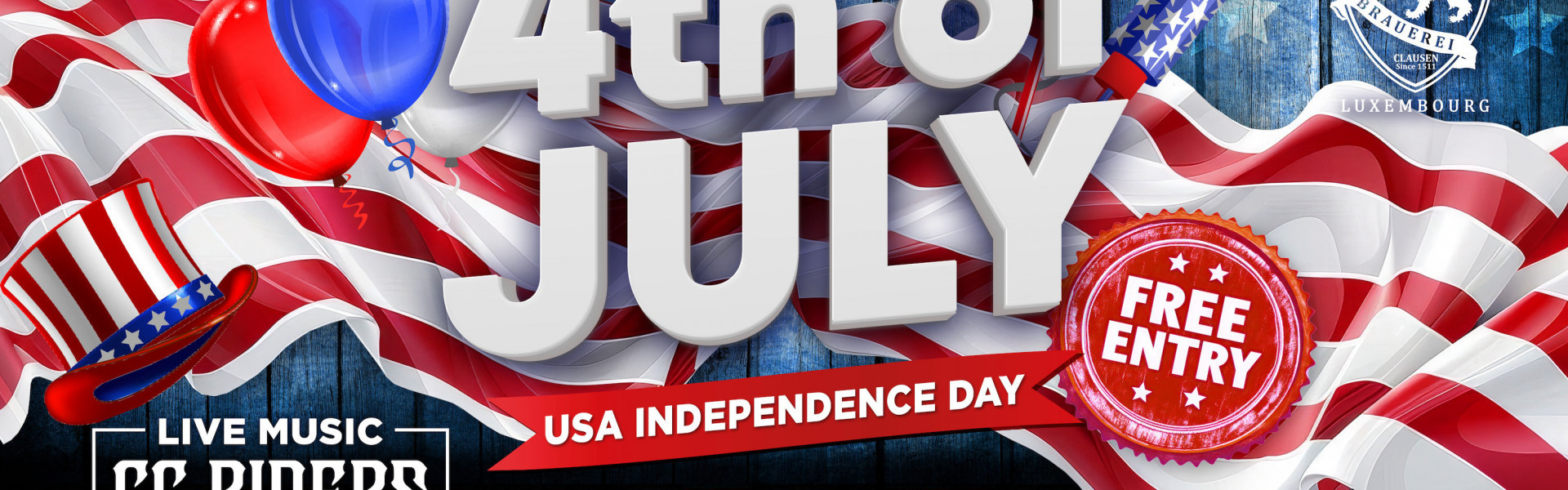 Fête de l'indépendance des États-Unis - 4 juillet