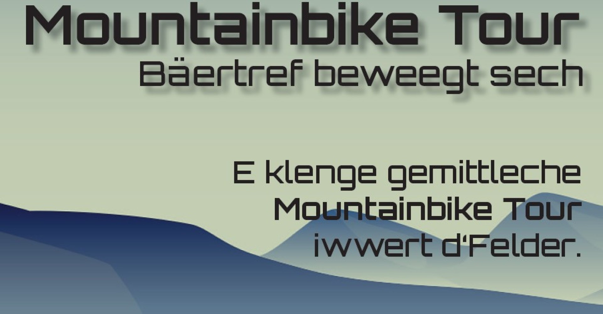 Bäertref Moves - Mountain Bike Tour
