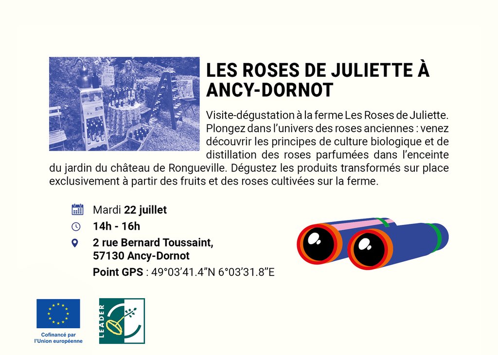 Visite dégustation à la ferme Les Roses de Juliette