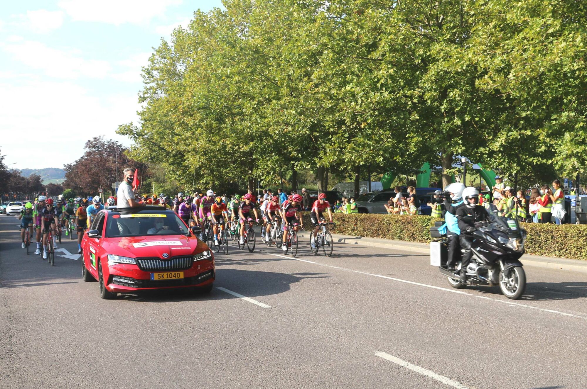 SKODA Tour de Luxembourg | Start of 2nd Stage