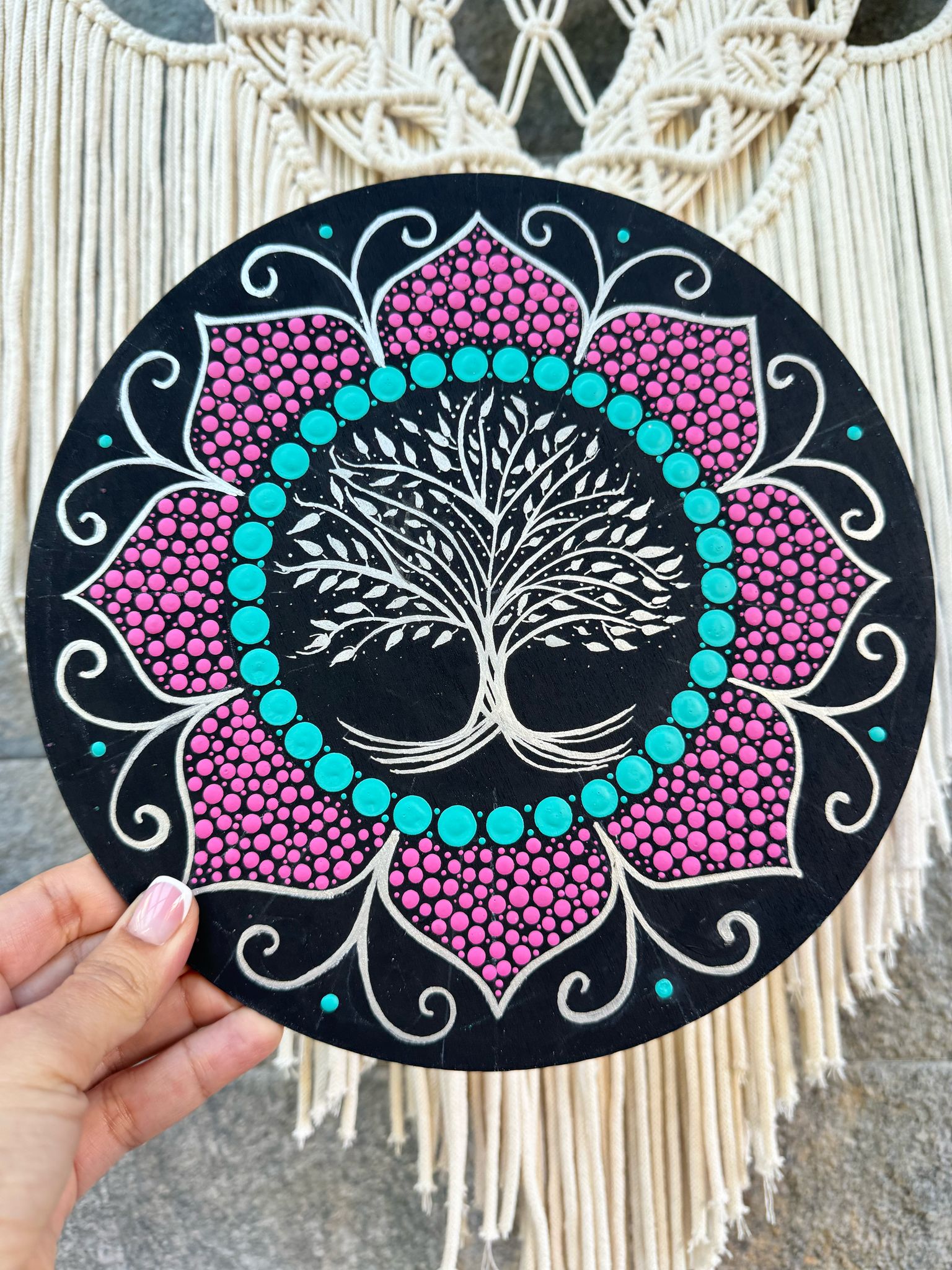 Mandala Painting with Carolina Couto - Tree of Life - SAT, 26.07 at 3PM