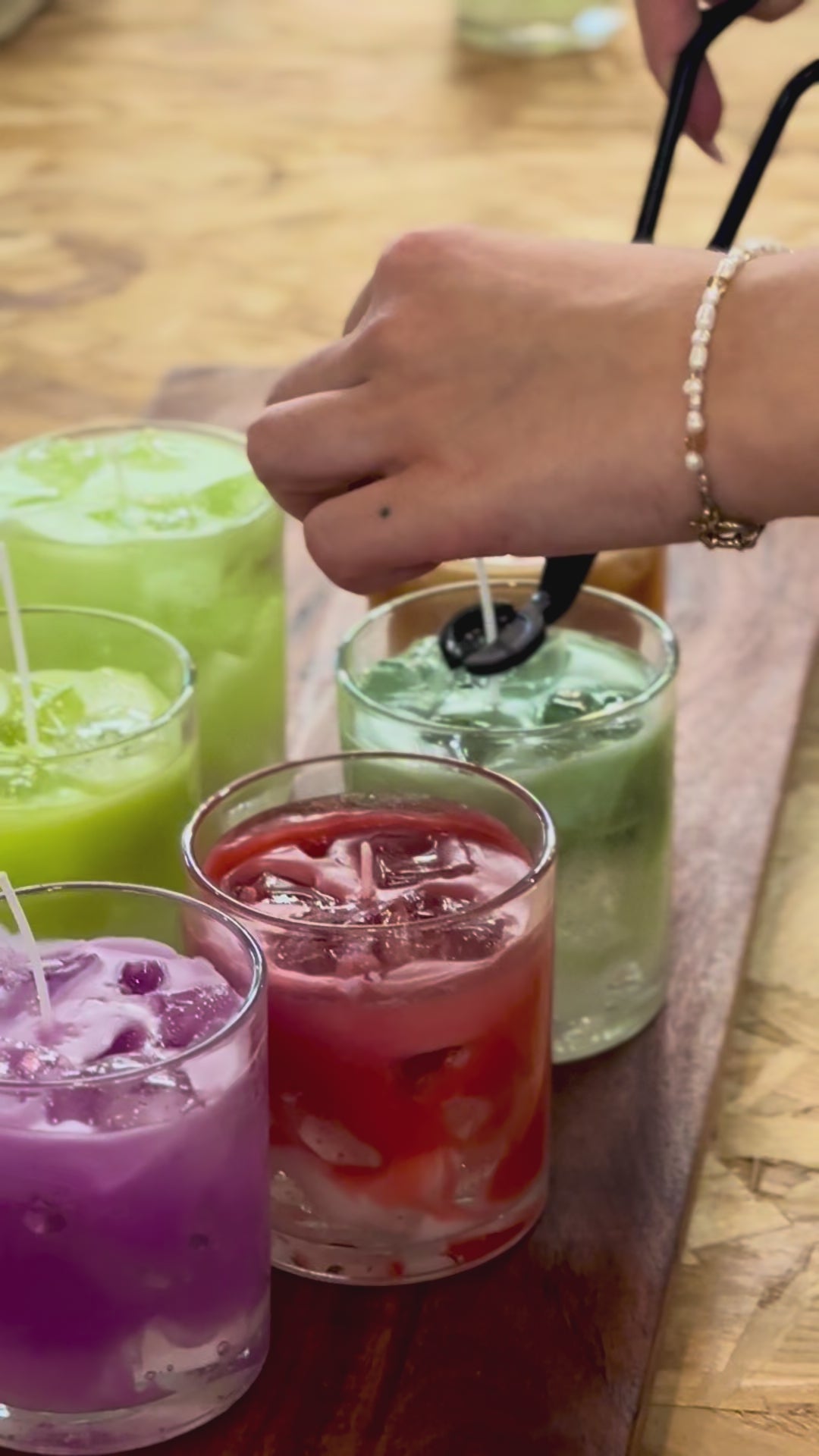 Candle making - ICED DRINKS - GIRL'S NIGHT - FRIDAY, 18.07