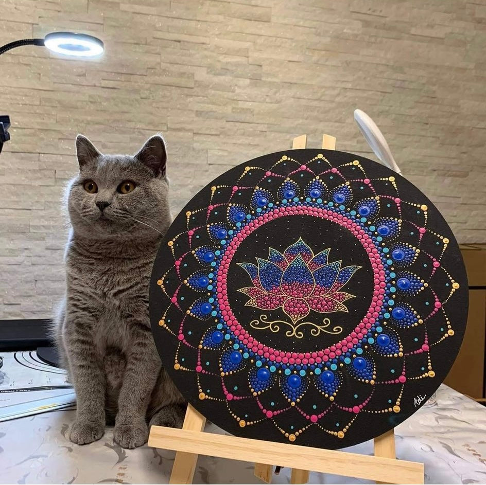 Mandala Painting with Carolina Couto - LOTUS - SUN, 20.07 @ 3 PM