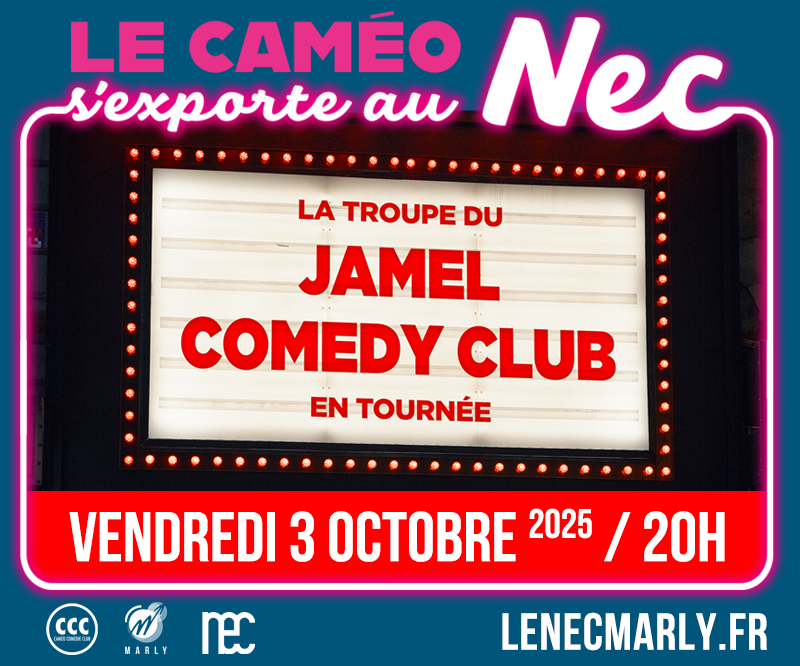 Le Caméo s’exporte au Nec : La troupe du Jamel Comedy Club