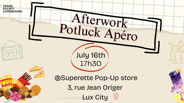 Afterwork Potluck Apéro @Superette Pop-up