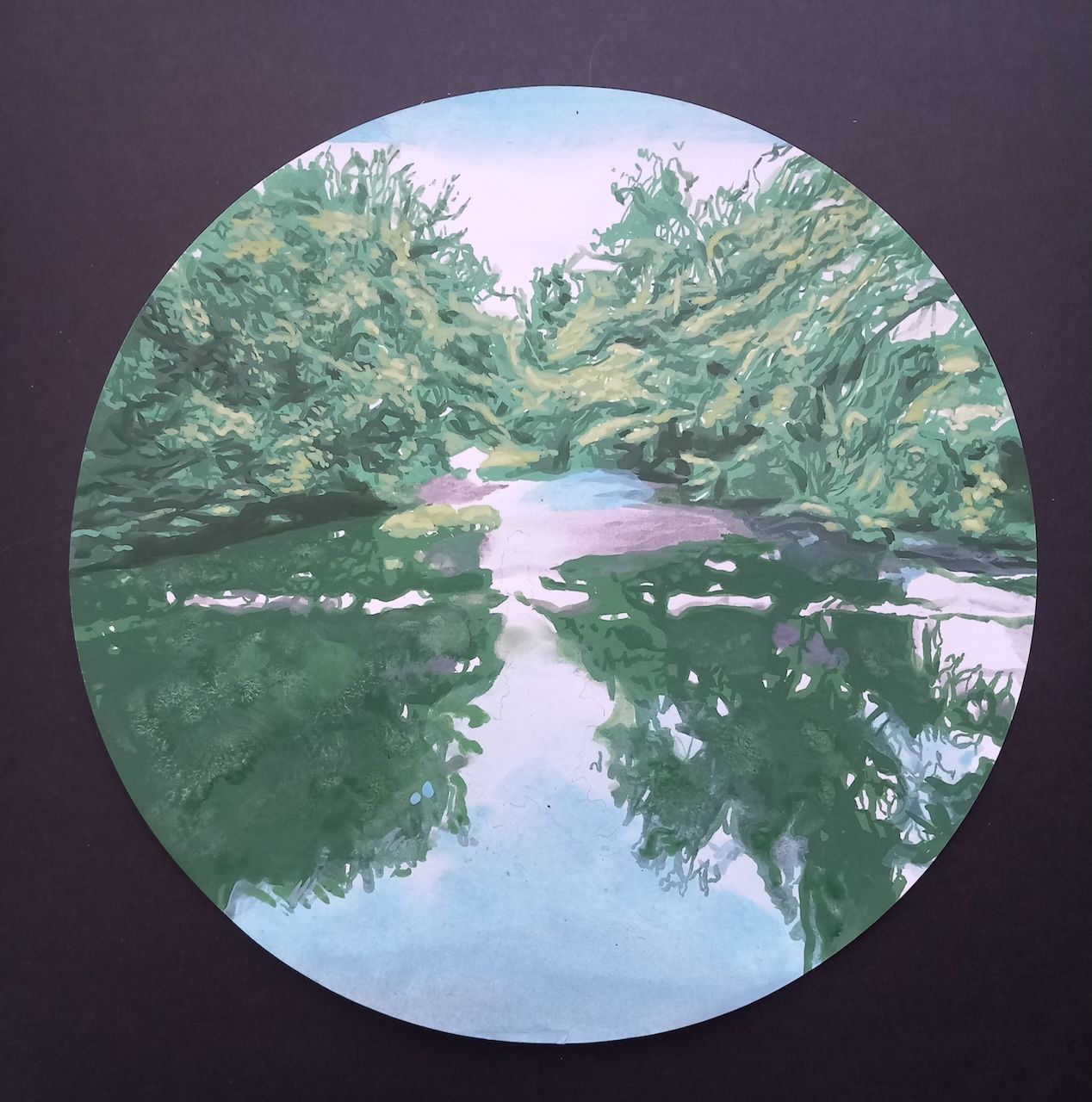 Painting workshop with Pedro Amaral