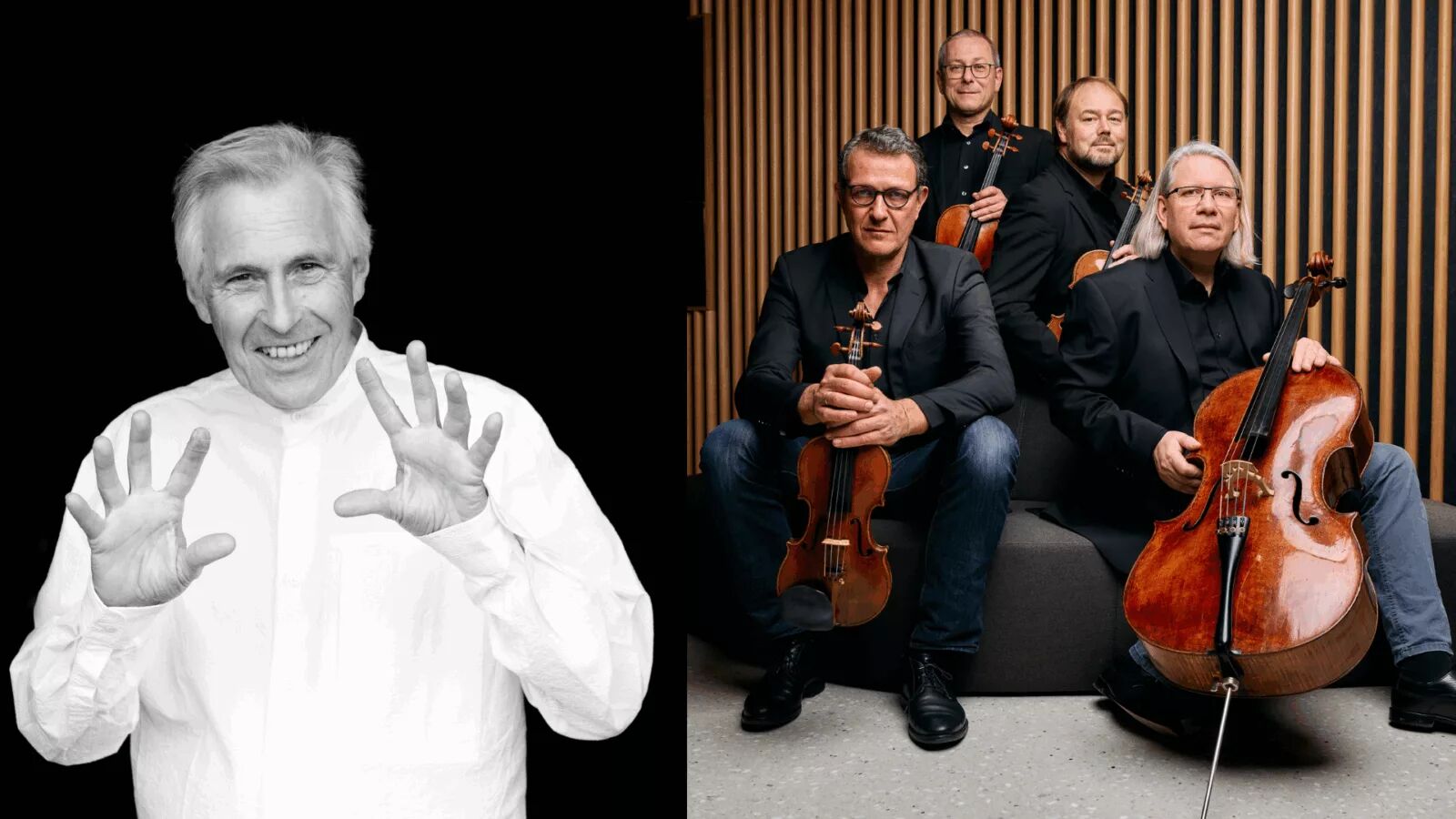Christian Zacharias and Leipziger Streichquartett