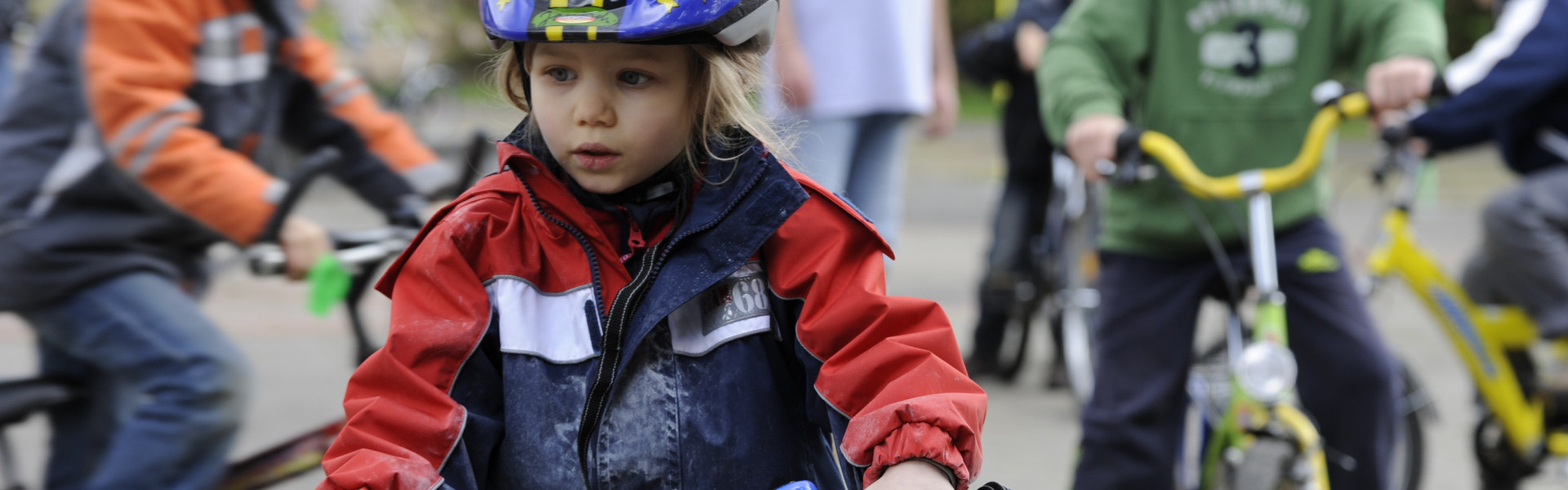 Bicycle lessons for children