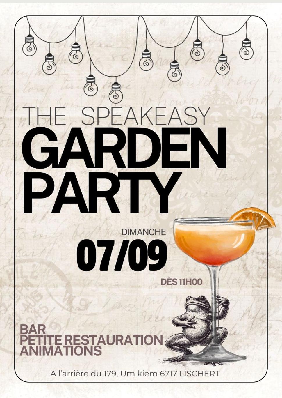 Garden Party - The Speakeasy