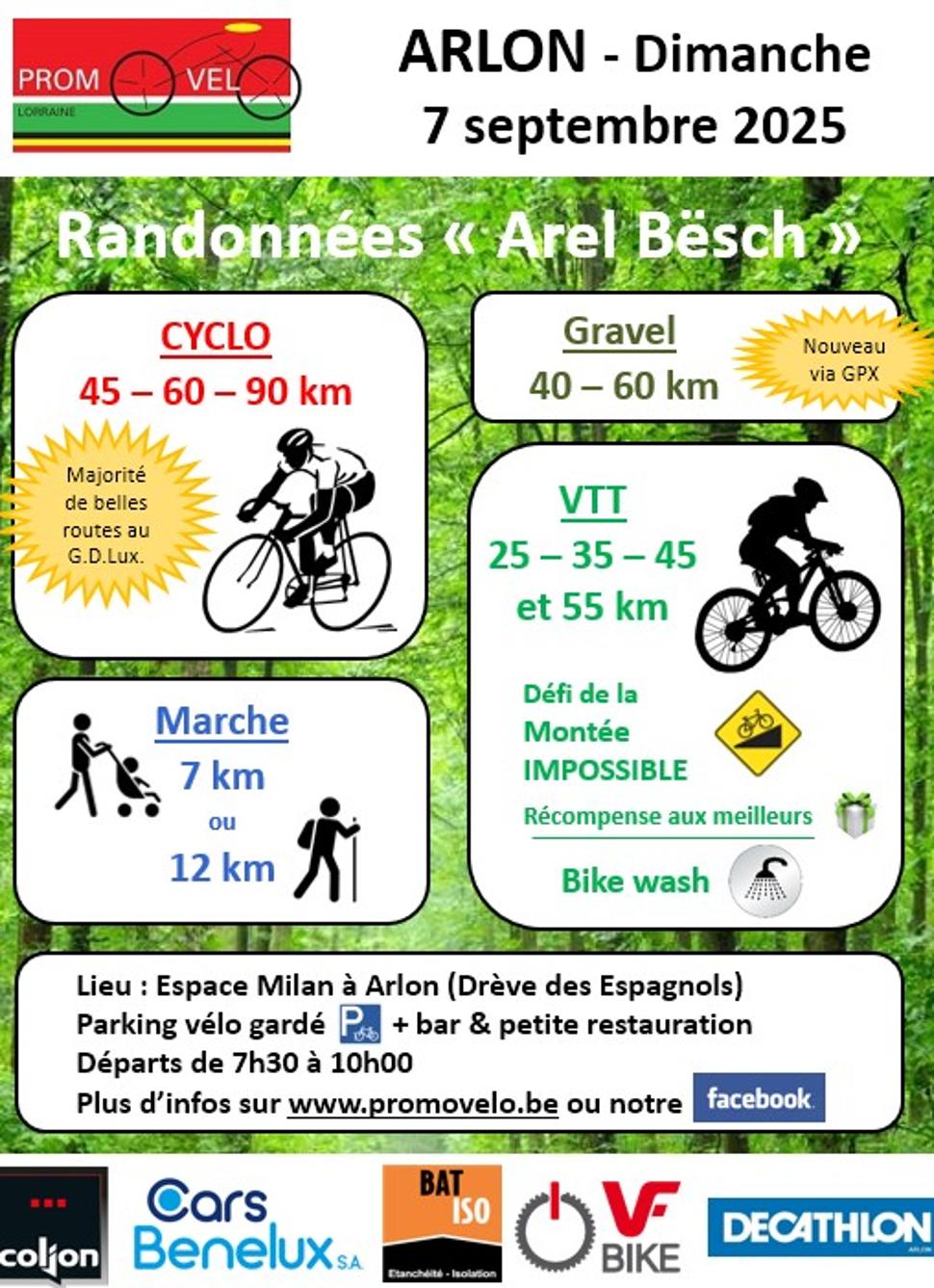 Randonnées « Arel Bësch »