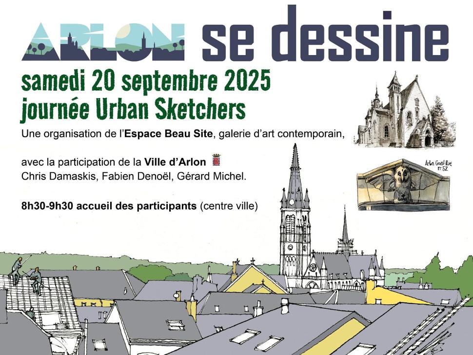 Urban Sketchers | Arlon se dessine