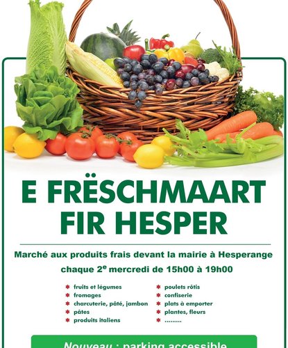 Fresh produce market