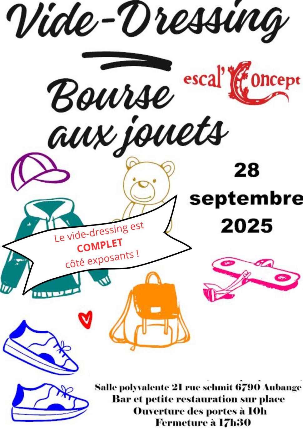 Vide Dressing et Bourse aux Jouets