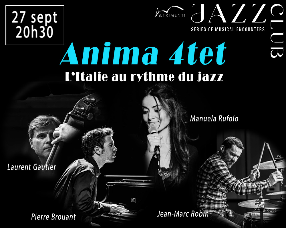Anima 4TET – Italy to the Rhythm of Jazz