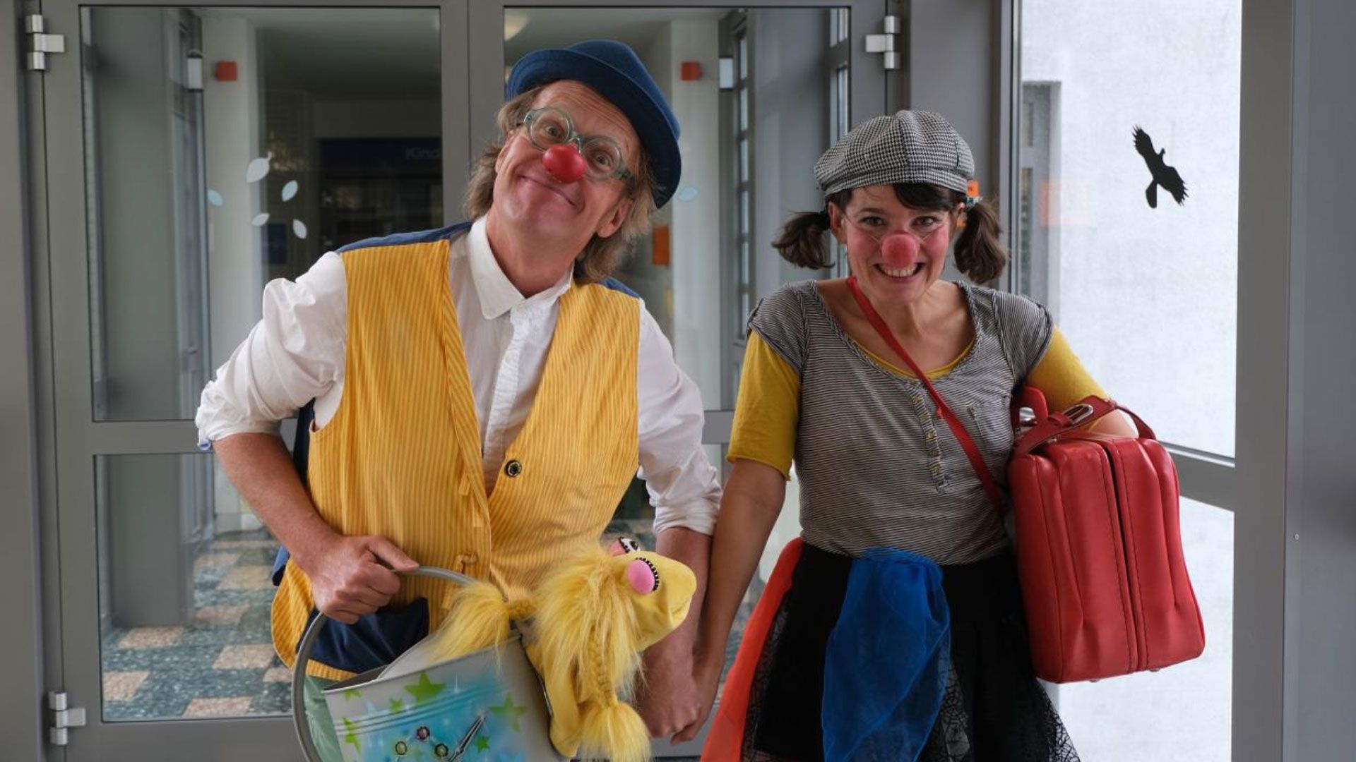 Duo of clowns "Clownerie Mimilo"