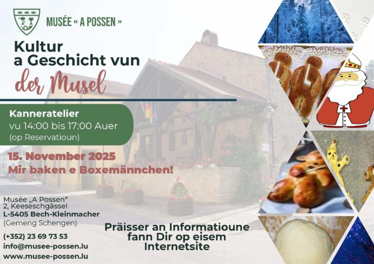 Atelier créatif : Préparation de Boxemännchen
