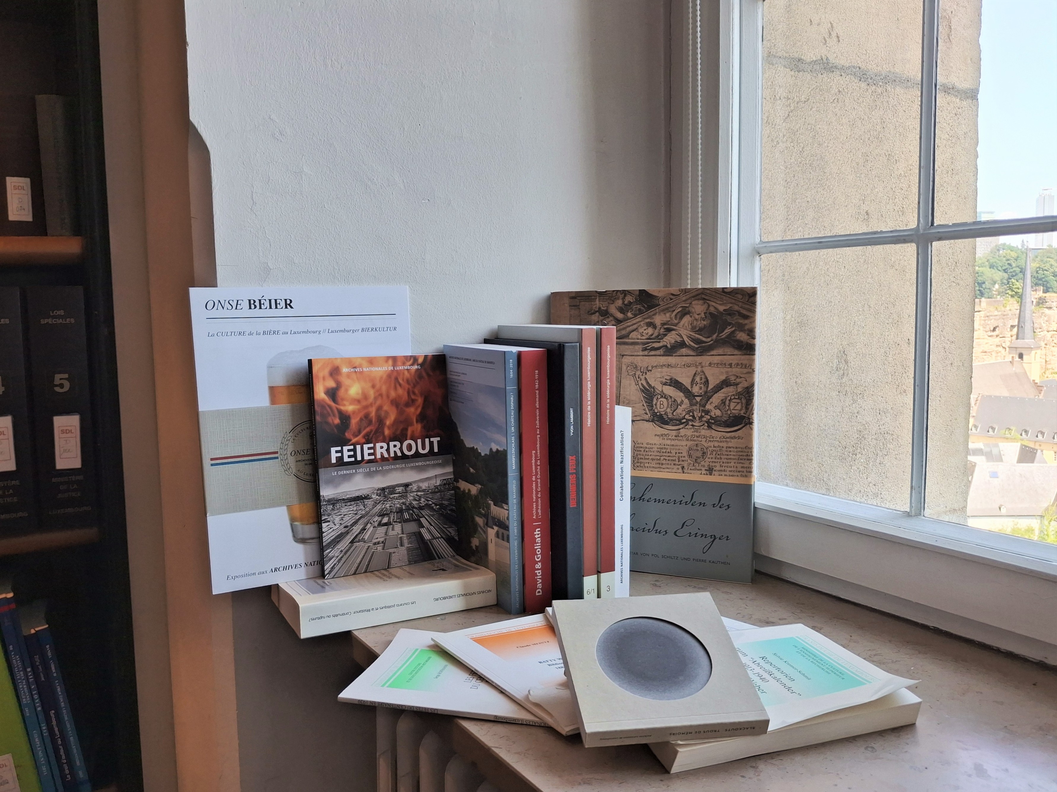 Distribution gratuite de publications aux Archives nationales