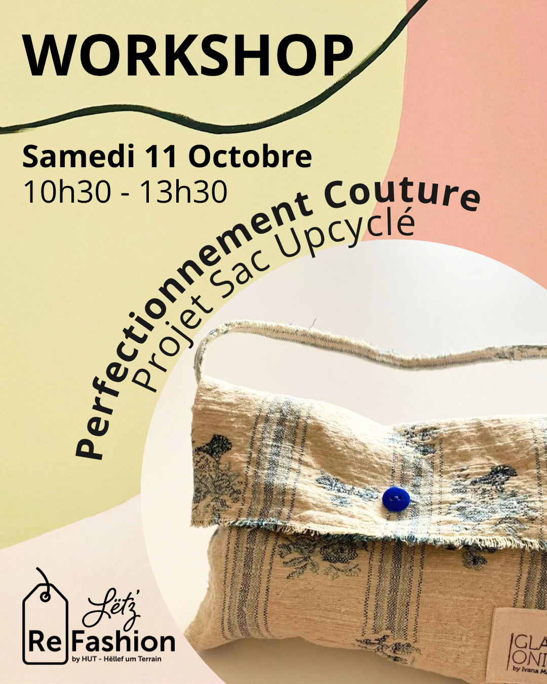 Perfectionnement Couture - Sac Upcyclé