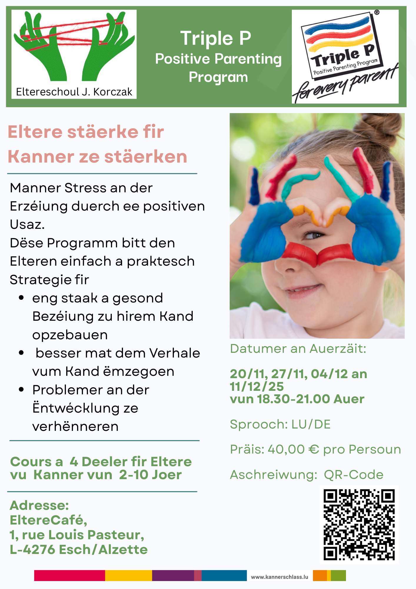 Triple P - Programme de Parentalité Positive