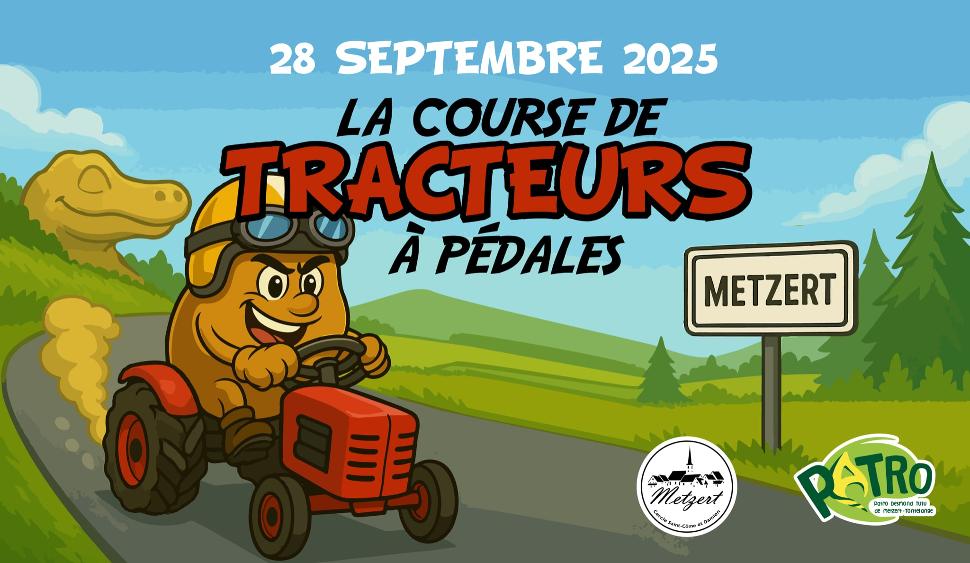 Course de tracteurs à pédales