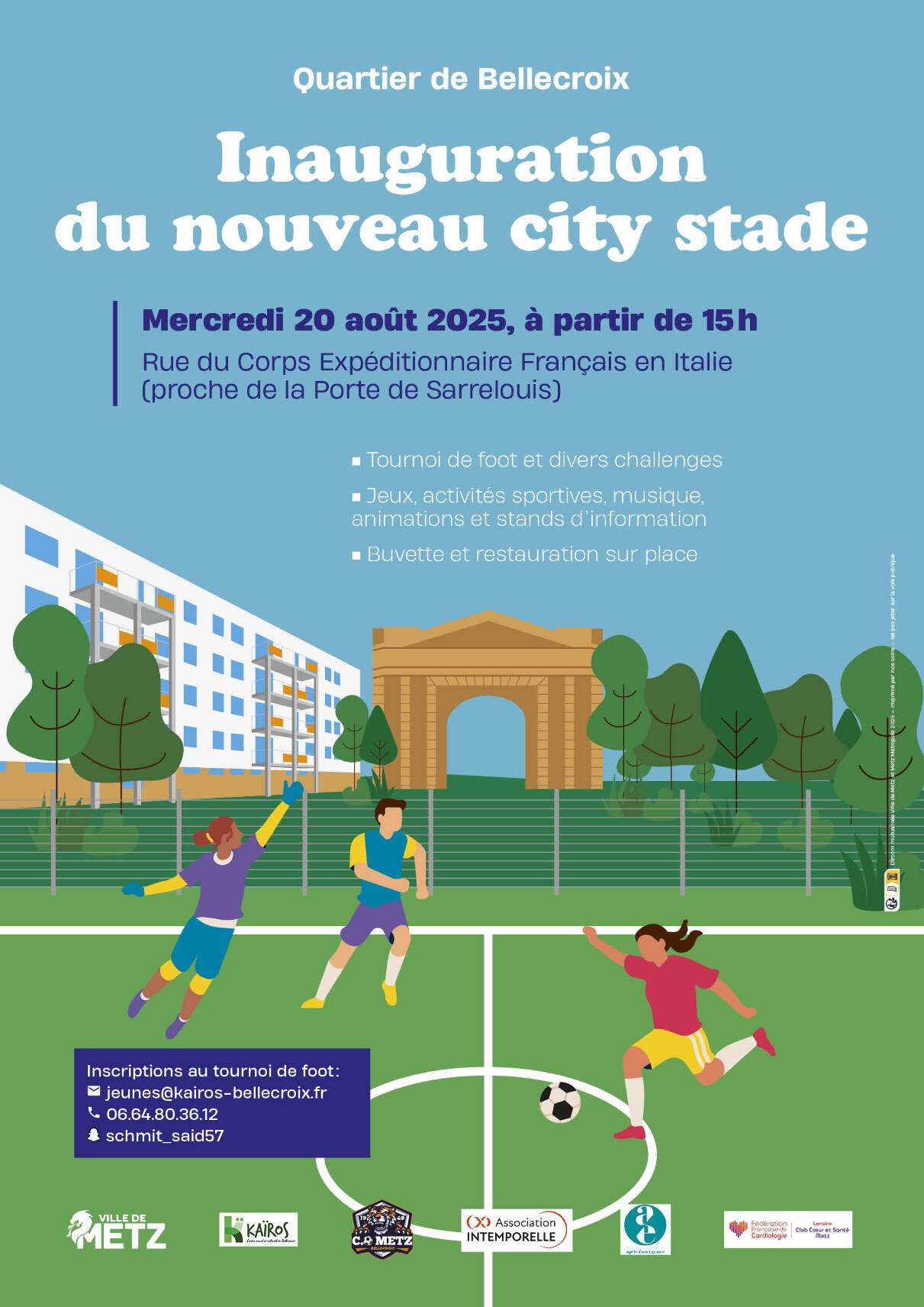 Inauguration of the new city stadium