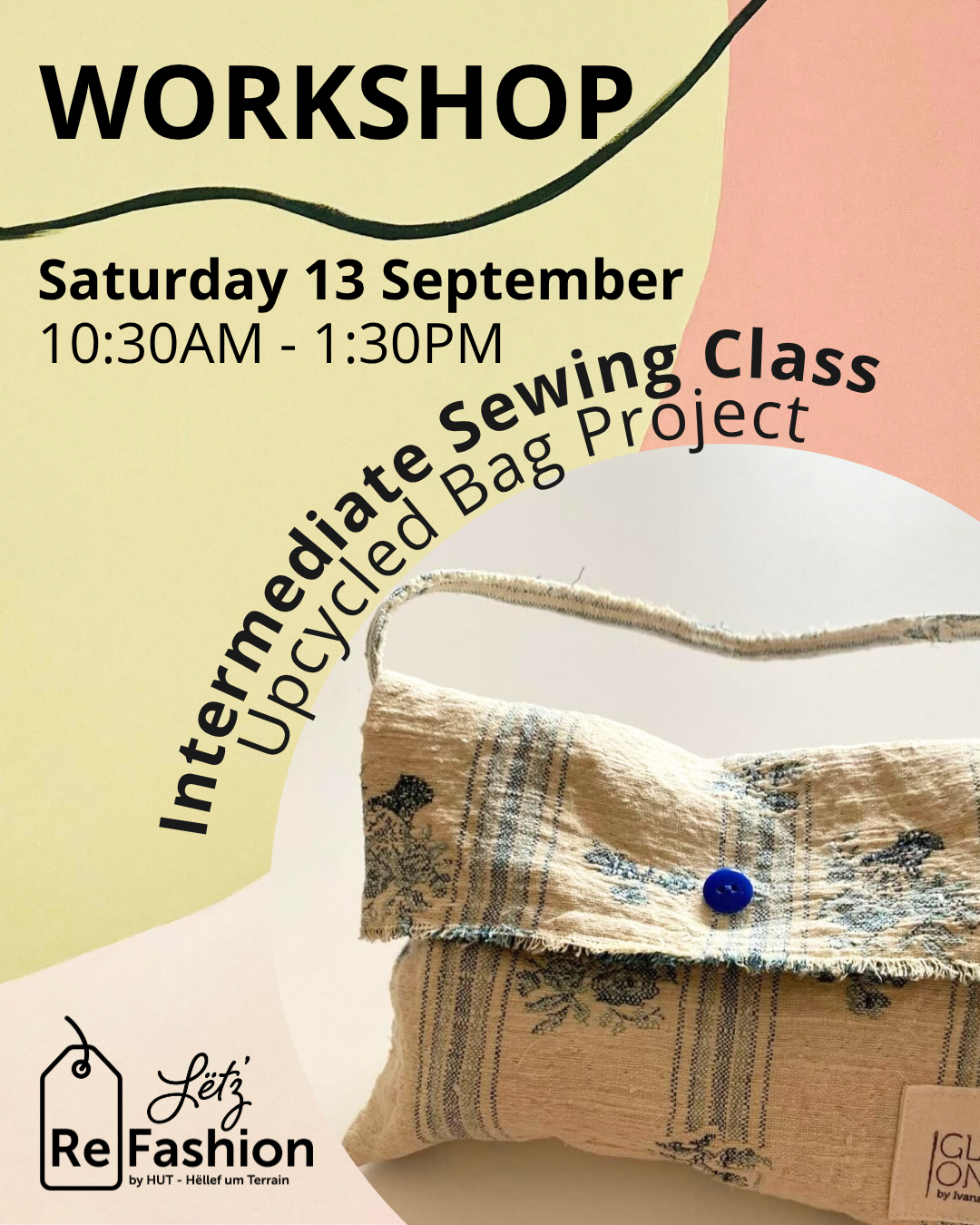 Atelier couture intermédiaire - Sac recyclé