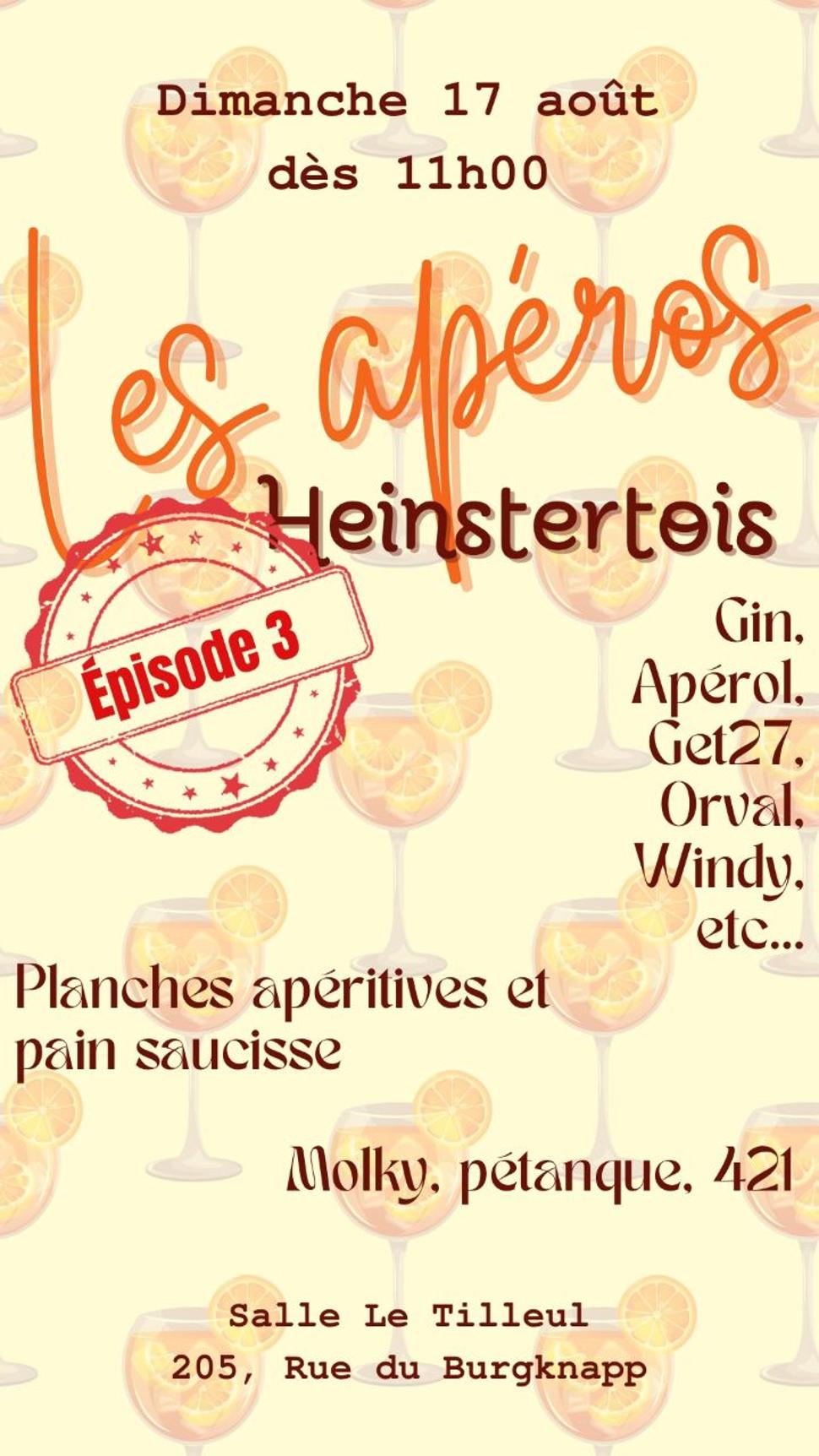 The Heinstert Aperitifs - Episode 3