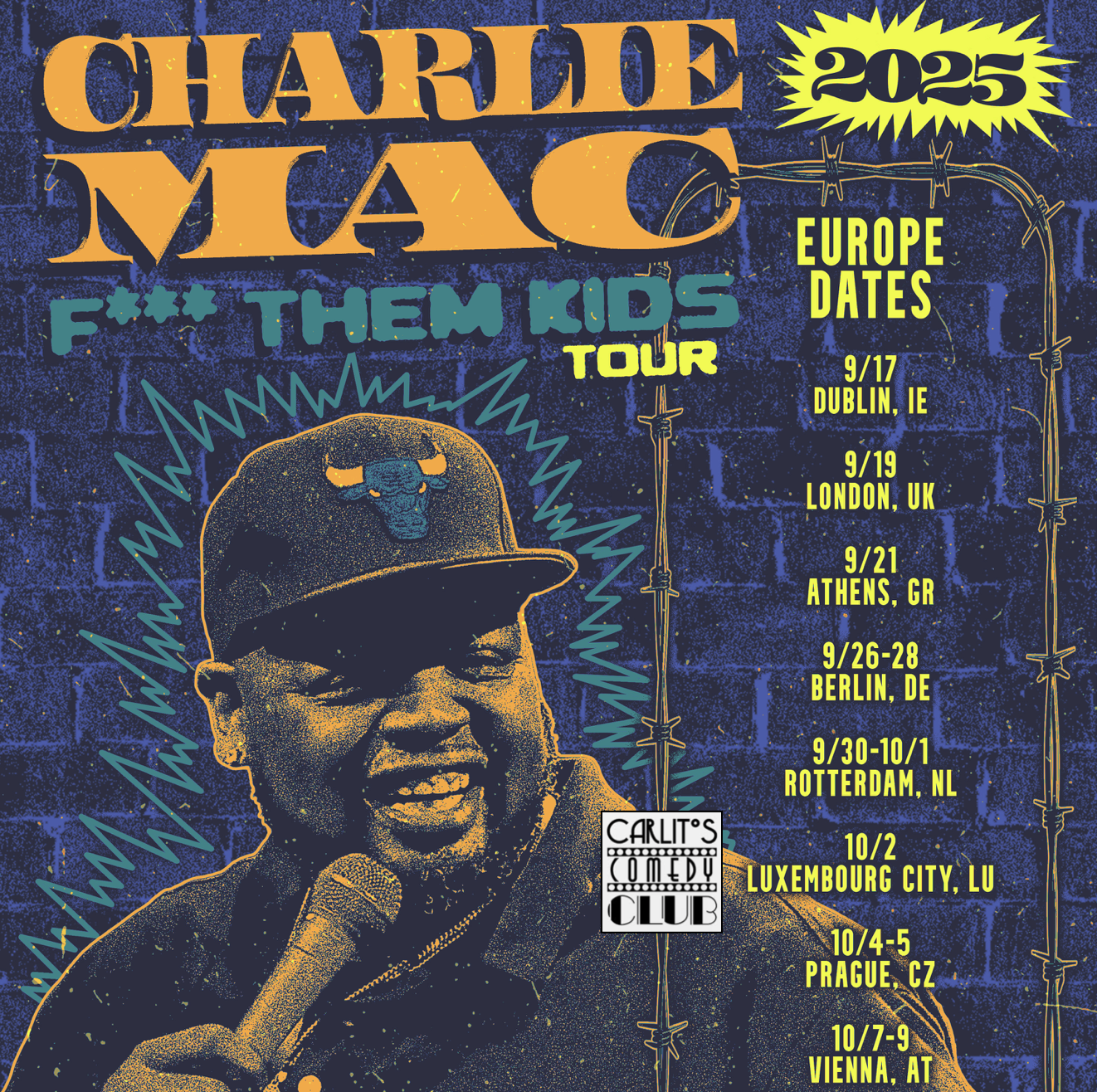 Charlie Mac - F*** Them Kids Tour - English Stand-up Comedy