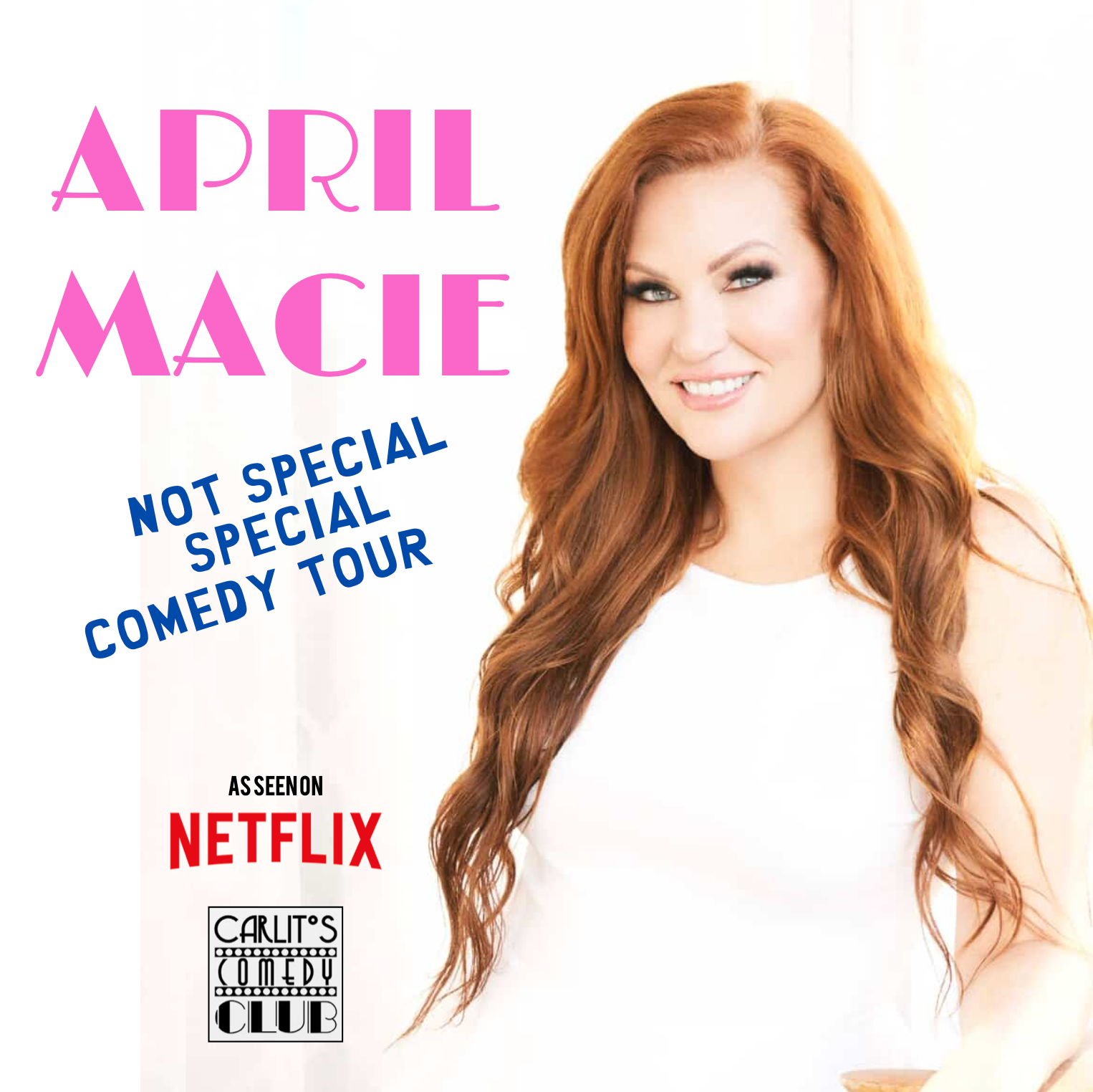APRIL MACIE - Not Special Special Comedy Tour - English Stand-up Comedy