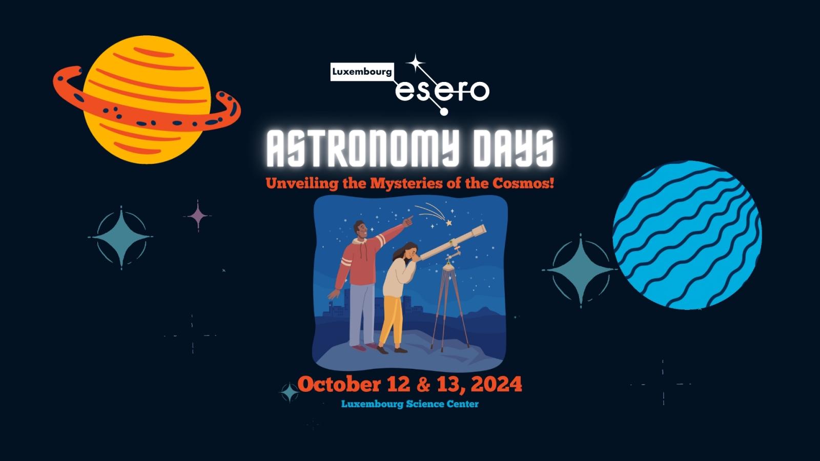 Journées de l'astronomie 2024 (12-13 oct)