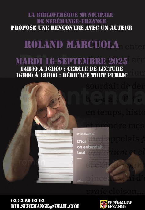 Rencontre avec Roland Marcuola, un auteur
