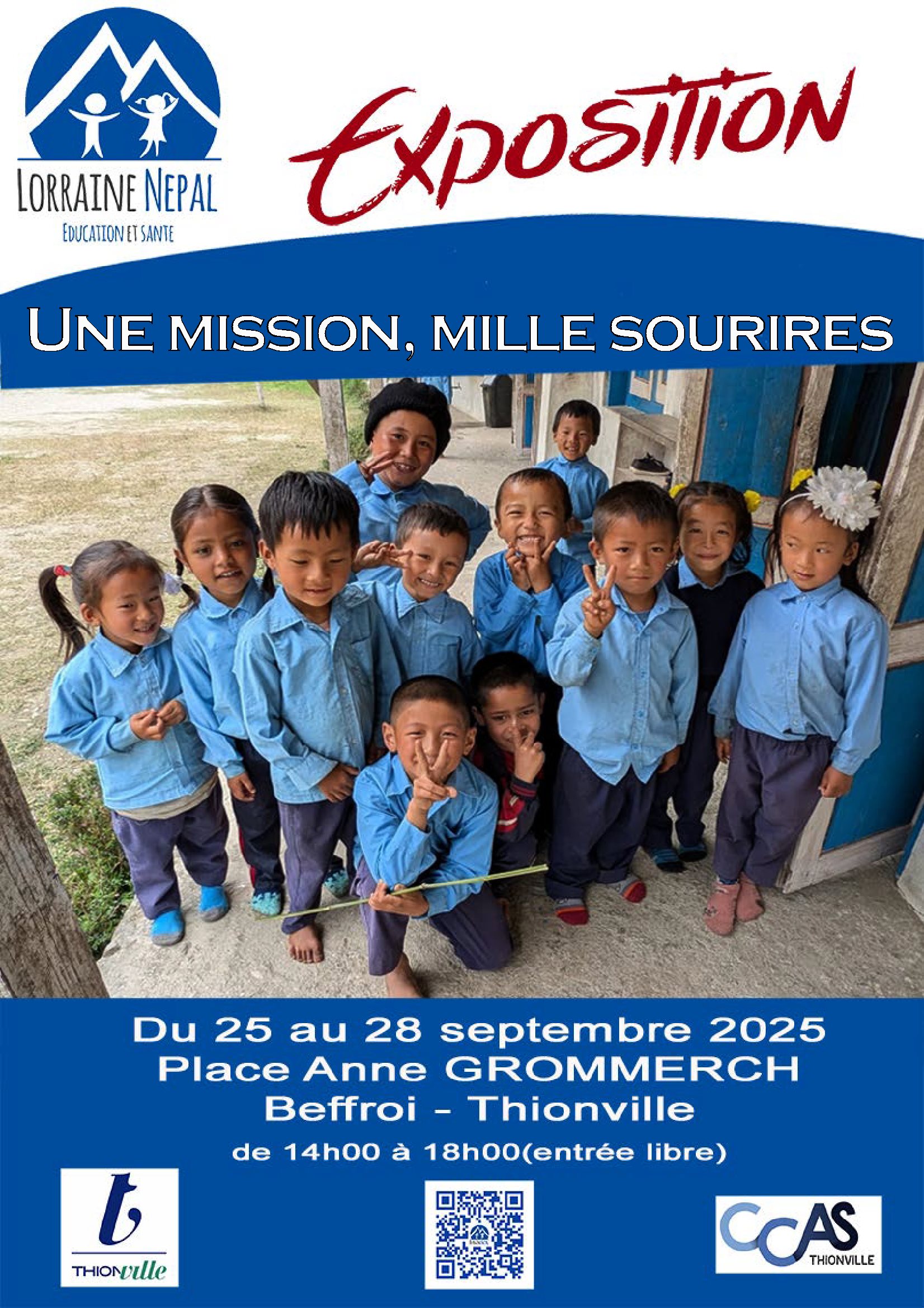 Une mission, mille sourires