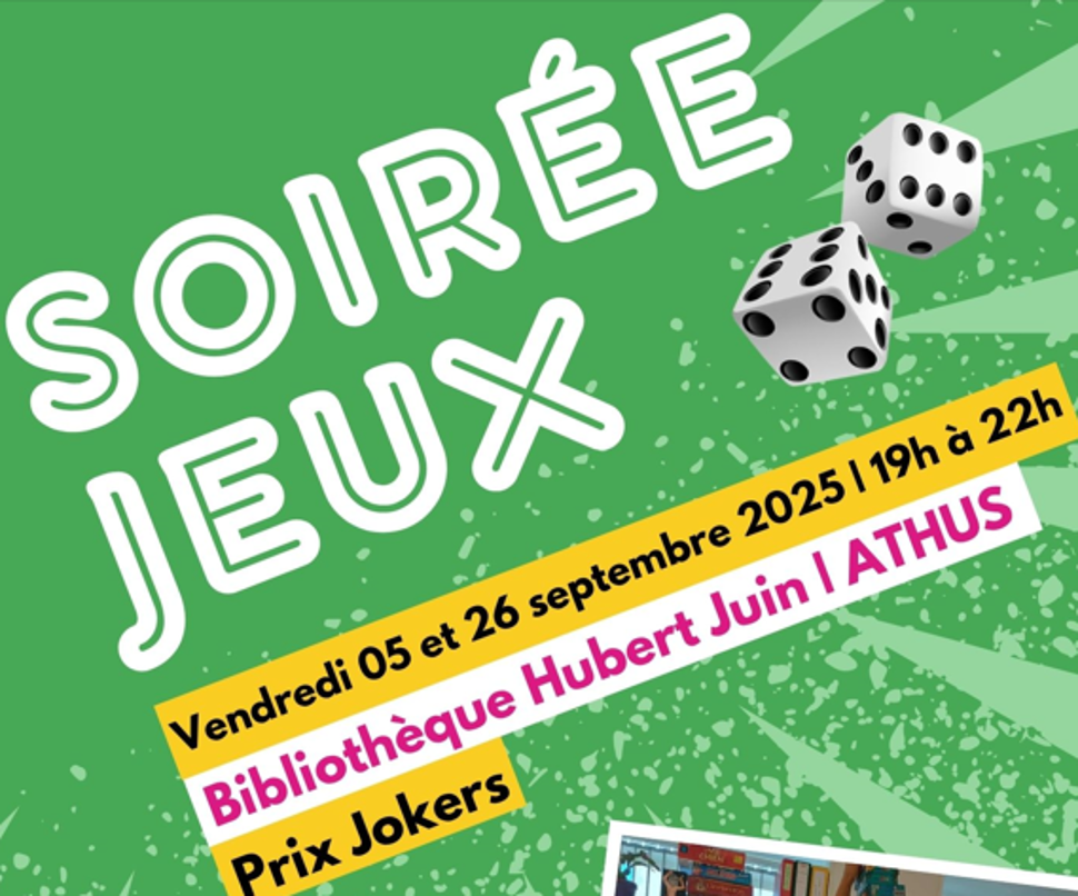 Soirée jeux – Sélection Prix Jokers 2025