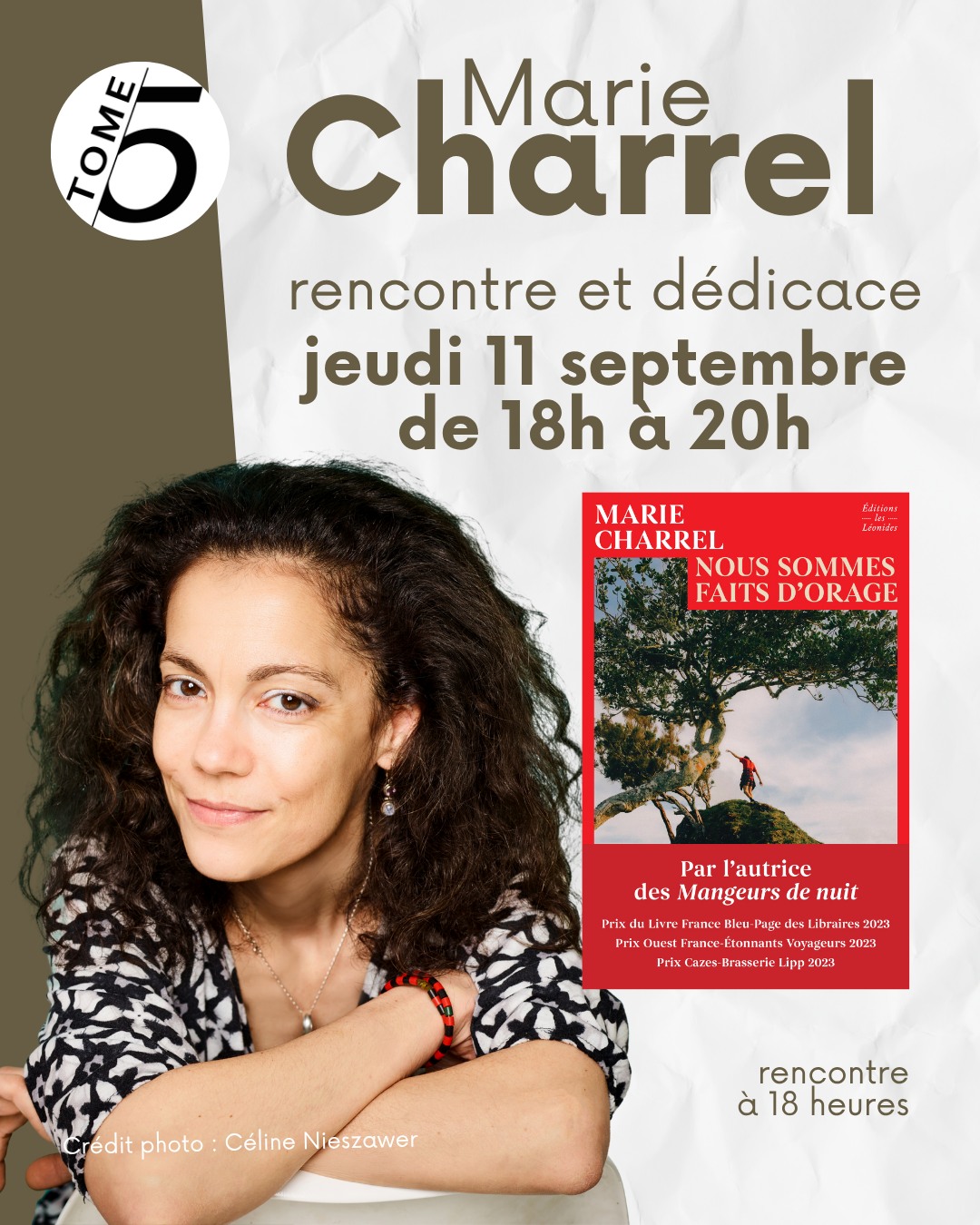Meeting and Book Signing with Marie Charrel