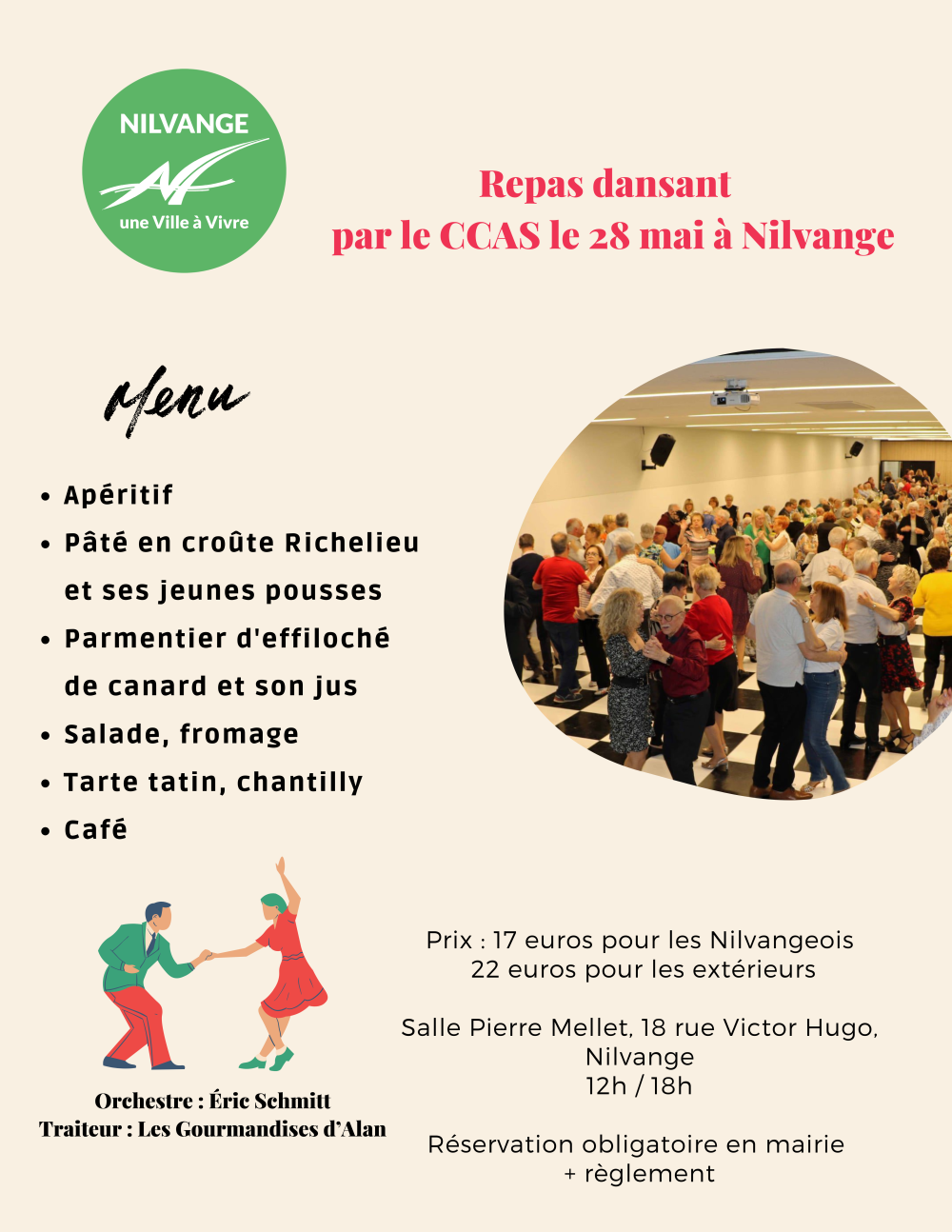 Repas dansant par le CCAS