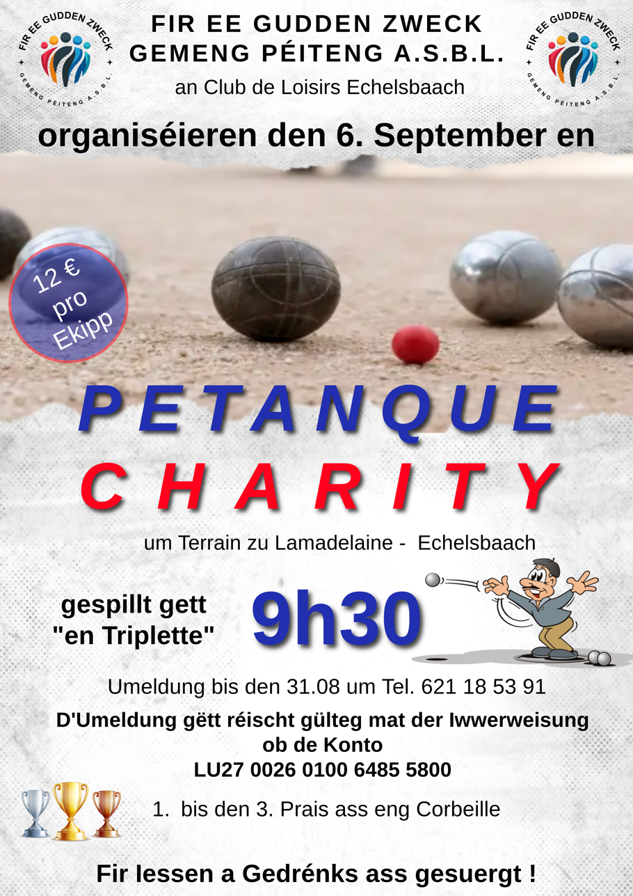 Petanque Charity