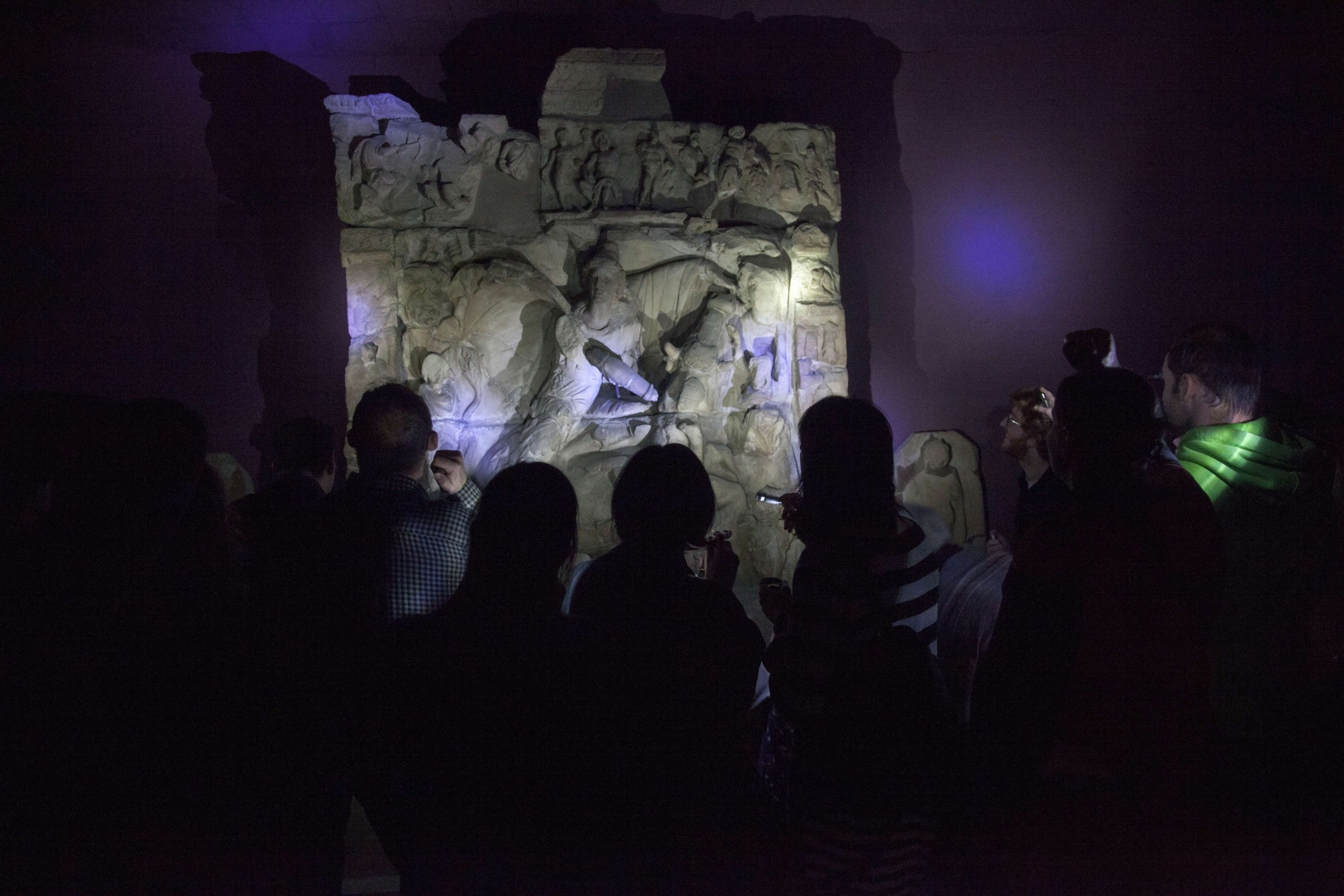 Visite à la lampe torche