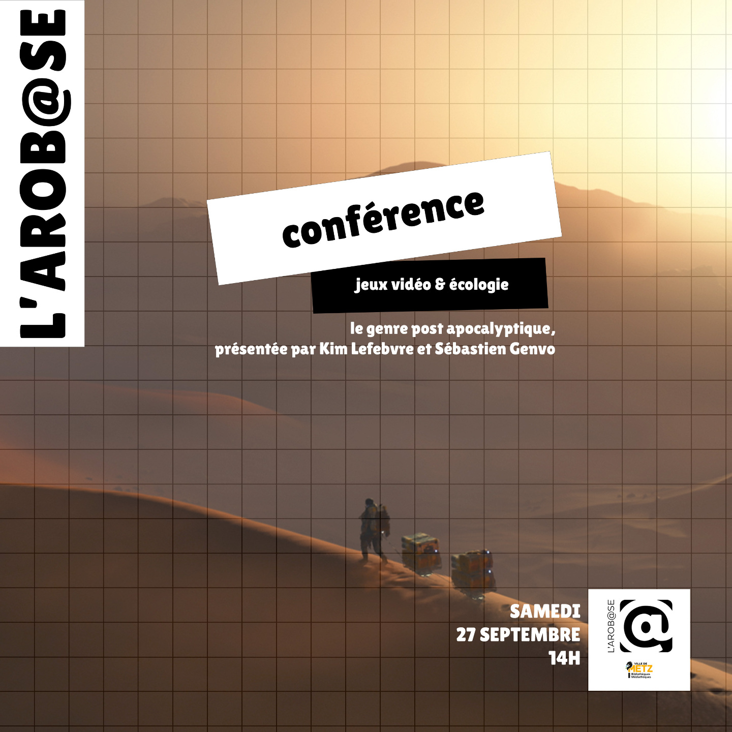 Conference - Video Games & Ecology - The Post-Apocalyptic Genre