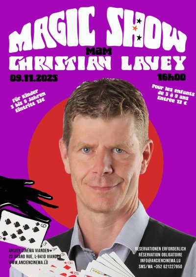 Magic Show with Christian Lavey
