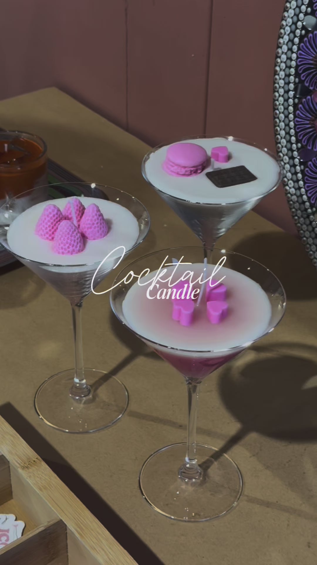 Atelier de bougies – Cocktails – Soirée entre filles