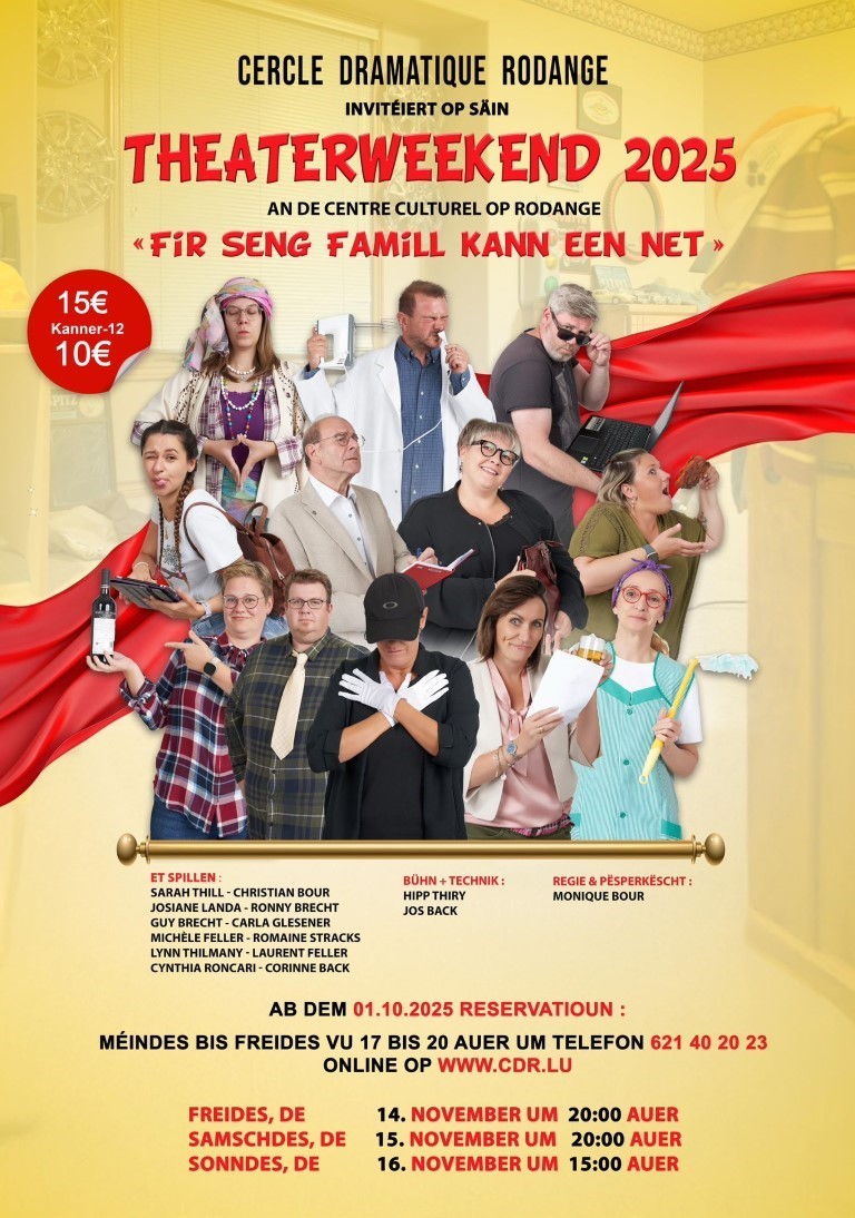 Theater weekend: “You can't do it for your family”